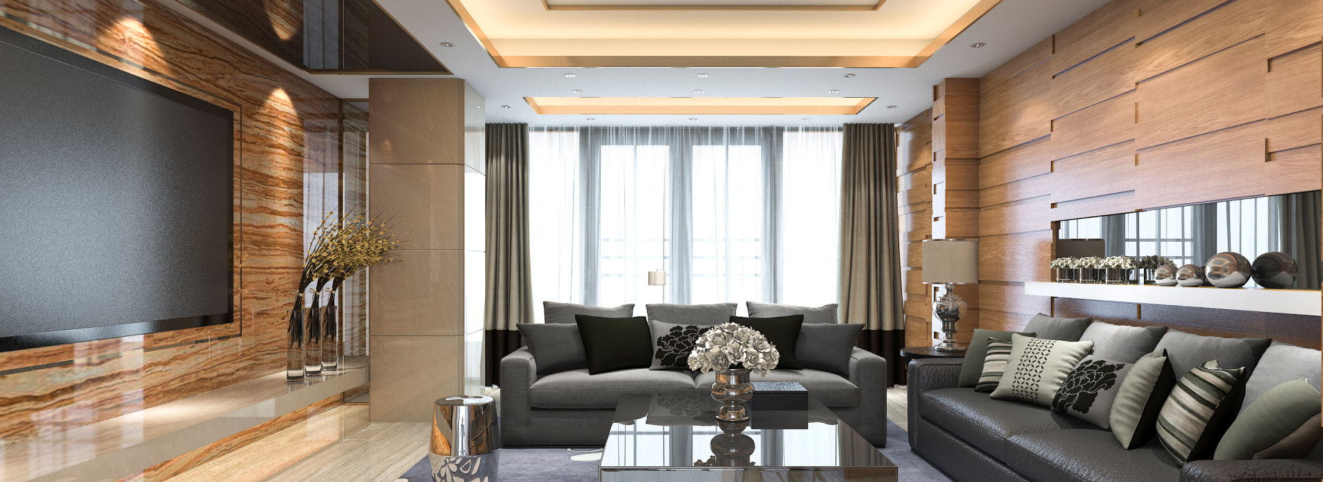 THE DIFFERENT TYPES  OF LUXURY SPACES